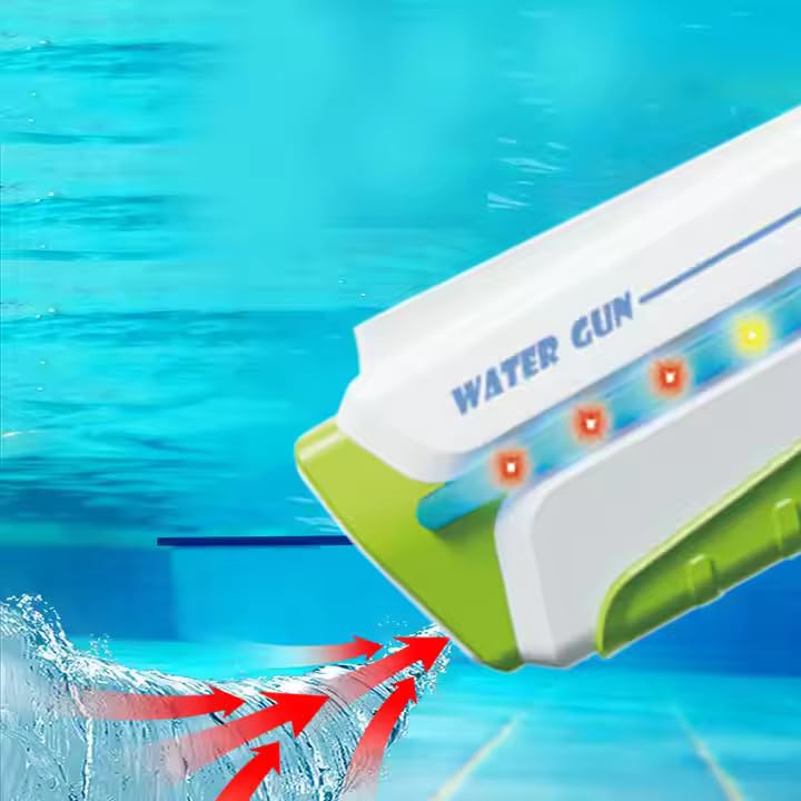 Fluxonic - Toys Light Space Water Gun Outdoor Continuous Discharge Large Capacity Beach Interactive Play Gun - Multi Color