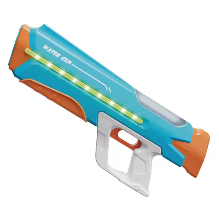 Fluxonic - Toys Light Space Water Gun Outdoor Continuous Discharge Large Capacity Beach Interactive Play Gun - Multi Color