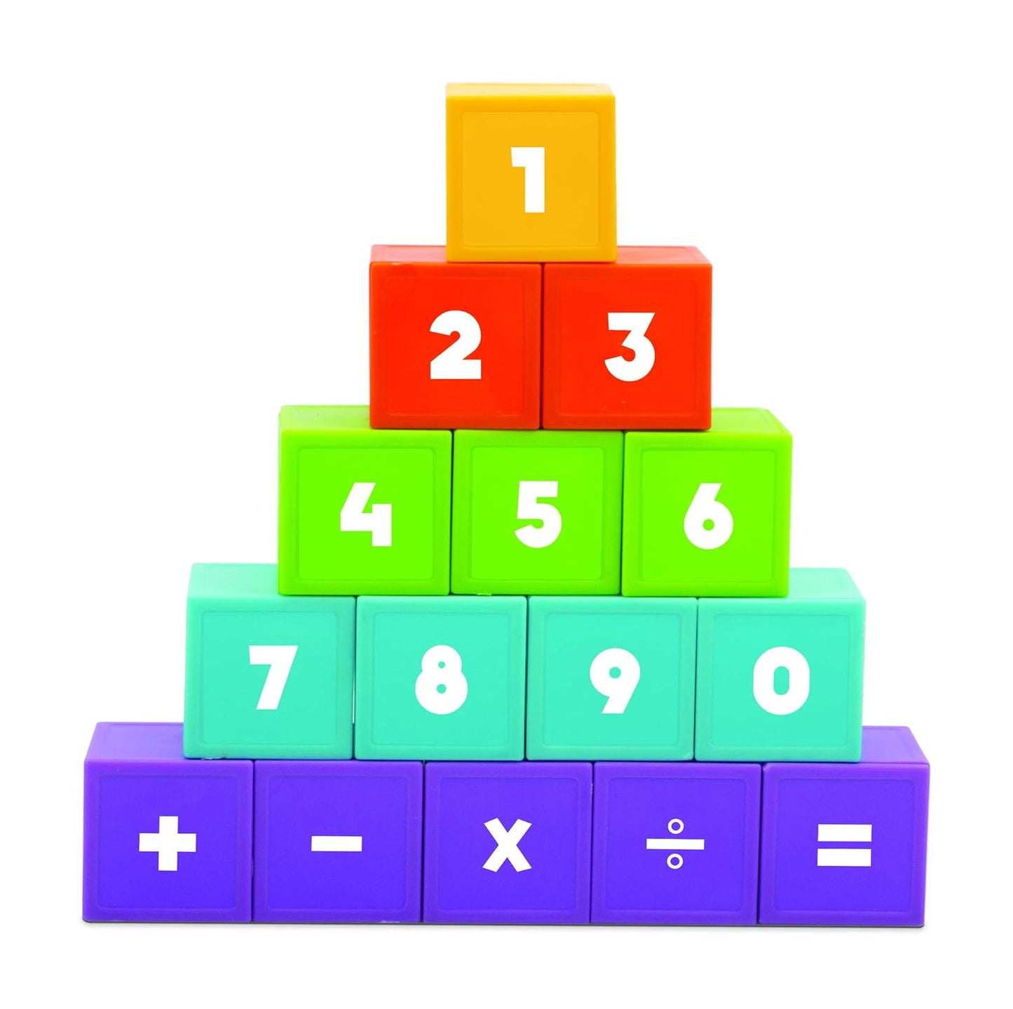 Funskool Giggles, Learning Blocks, Educational Blocks, Teaches Alphabet,Numbers,Shapes & Colours, 3 Years & Above, Preschool Toys, Multicolor