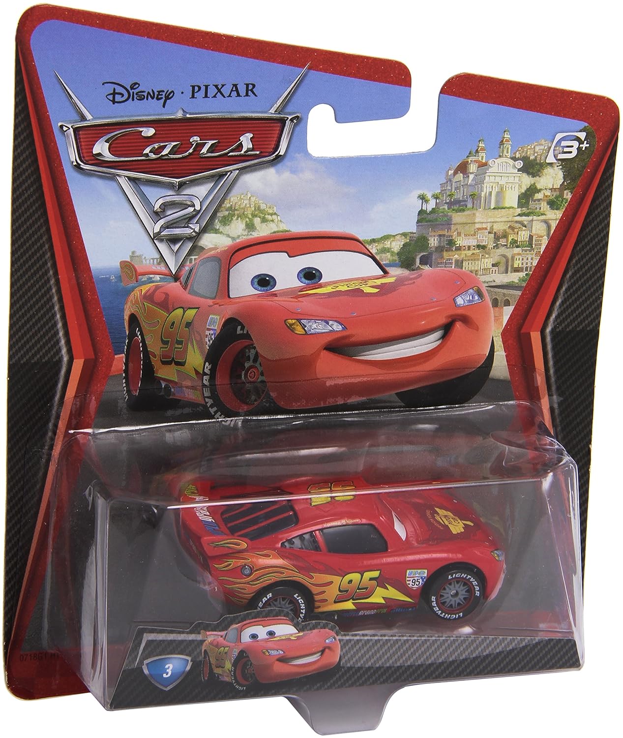 Disney Cars 2 Lightning Mcqueen for Kid, ?1:55 scale, Red