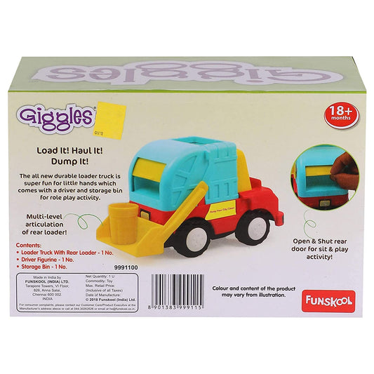 Giggles Kid Vehicles Loader Truck Toy, Multicolor
