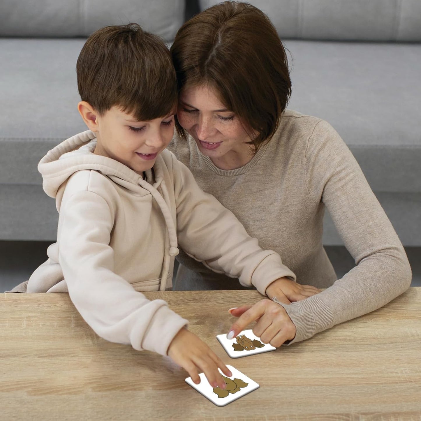 Funskool Games - Memory Front And Back, Educational matching picture game for children, kids & family, 1 - 4 players, 5 & above