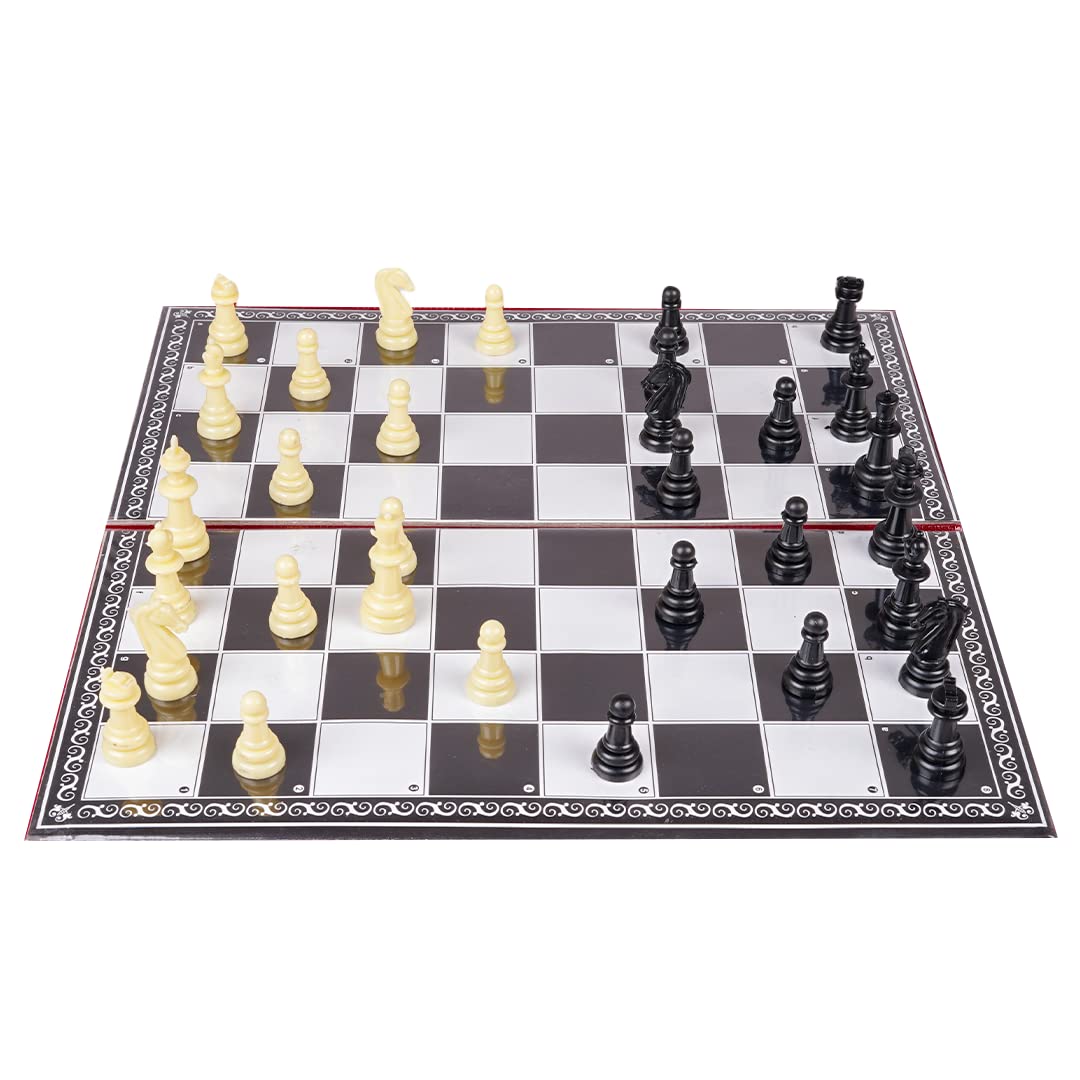 Ratna's Mind Battle Magnetic Chess Set Classic Board Game to Develop Strategy Building and Concentration