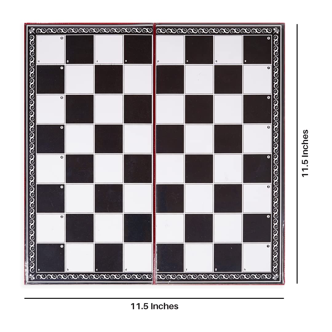 Ratna's Mind Battle Magnetic Chess Set Classic Board Game to Develop Strategy Building and Concentration