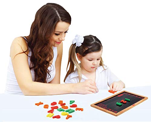 Funskool Giggles - Magnetic Slate , Alphabet and Numbers learning board, Early learning, 3 Years & above, Preschool toys