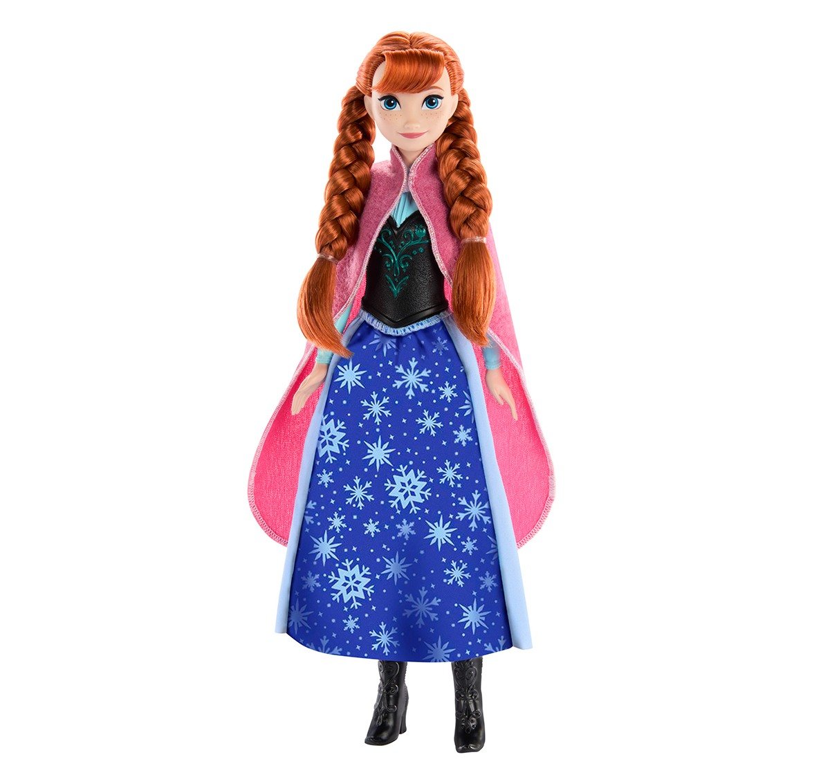 Mattel Disney Frozen Anna Magical Color-Change Skirt Fashion Doll, Inspired by Disney Movie, Posable