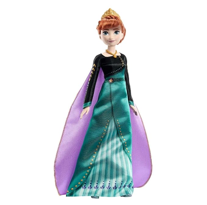 Mattel Frozen Toys, Anna and Elsa Fashion Dolls with Signature Queen Looks Inspired Frozen 2, Gifts for Kids