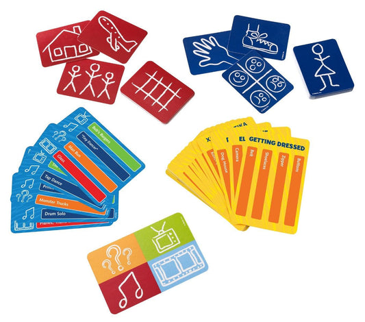 Games PICTIONARY Card Games Refresh, Multicolor