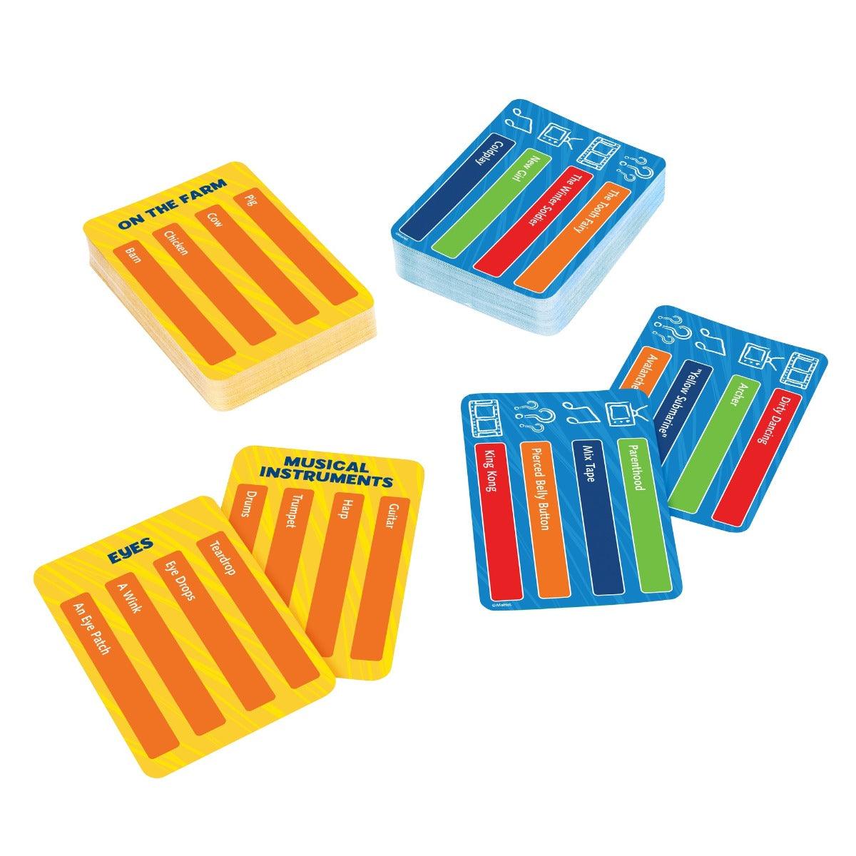 Games PICTIONARY Card Games Refresh, Multicolor