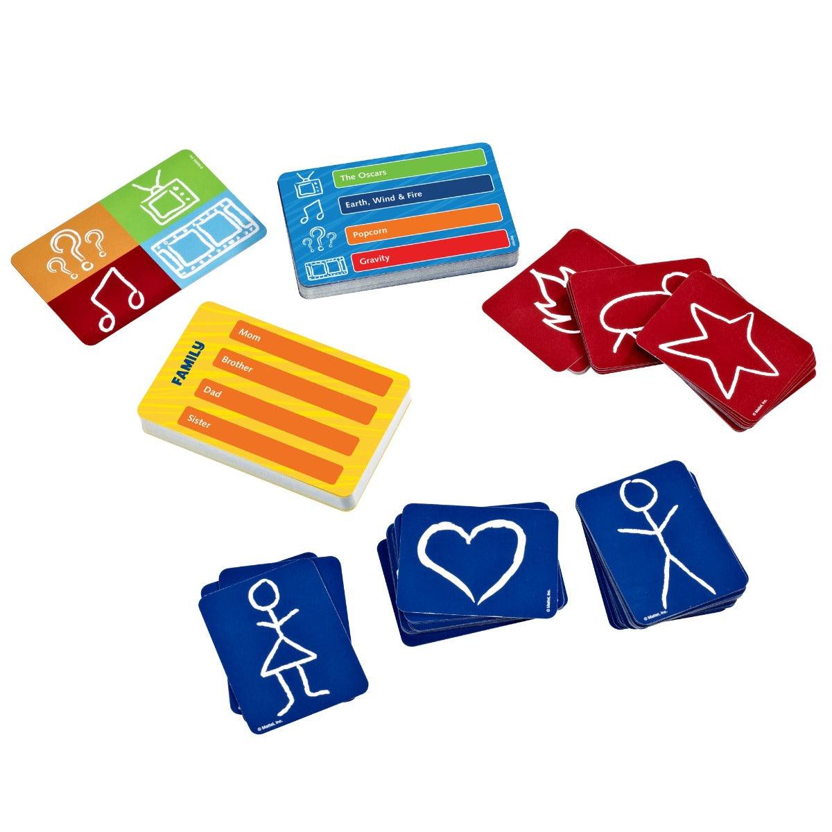 Games PICTIONARY Card Games Refresh, Multicolor