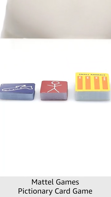 Games PICTIONARY Card Games Refresh, Multicolor