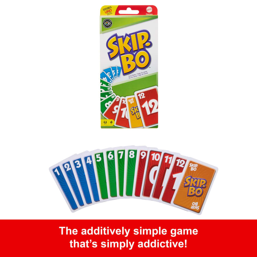 Mattel 42050 Skip-BO(R) Card Game