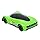 SKOODLE Marvel Pull-Back Hyper Car for Kids - Hulk Edition, Marvel Inspired Toy Cars with Sturdy and Long-Lasting Construction, Enhances Motor Skills and Fun Vehicle Toy for Gifting - Green