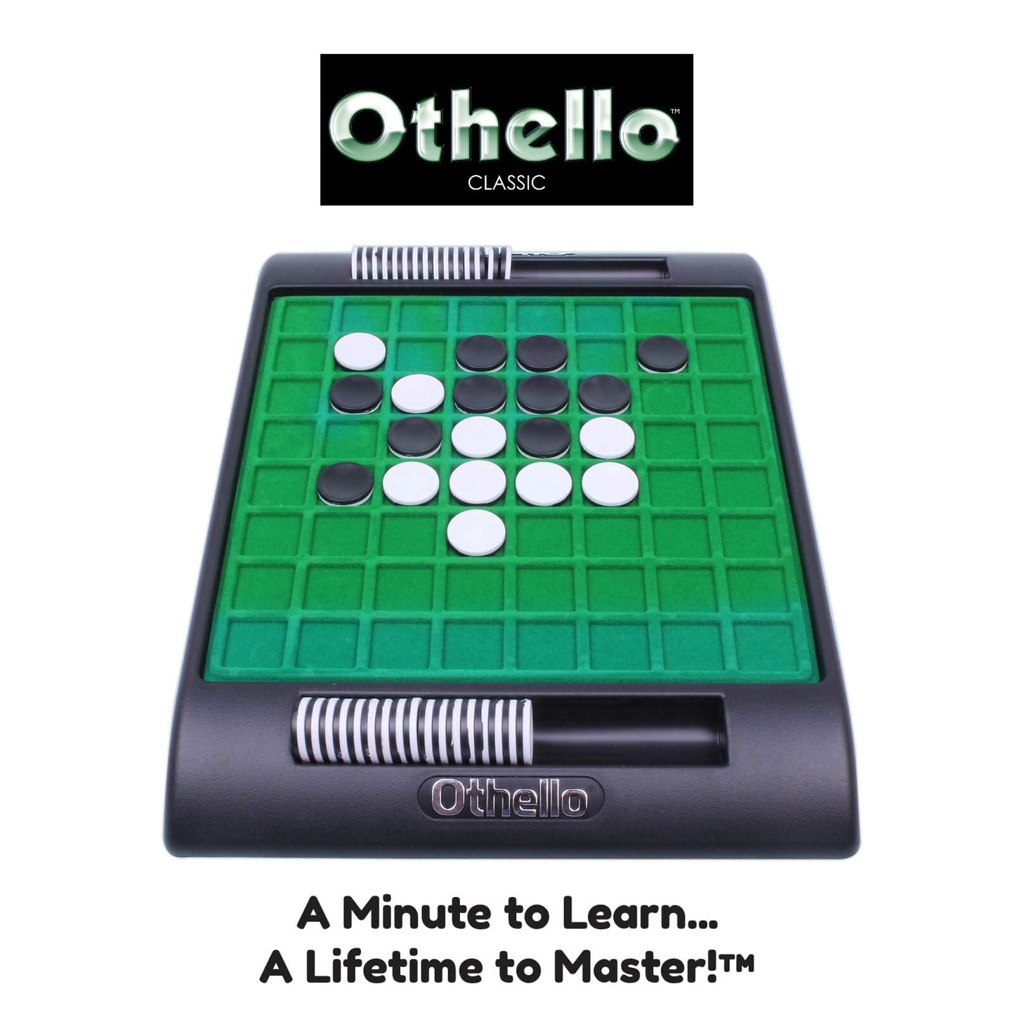 Funskool Othello Classic, Strategy Game, Board Game for Kids, Adults, Families, Educational, Fun, 2 Players, Family Fun, Learning Activity Toy for Childrens, Gift Set for Kid, Ages 7+ Years