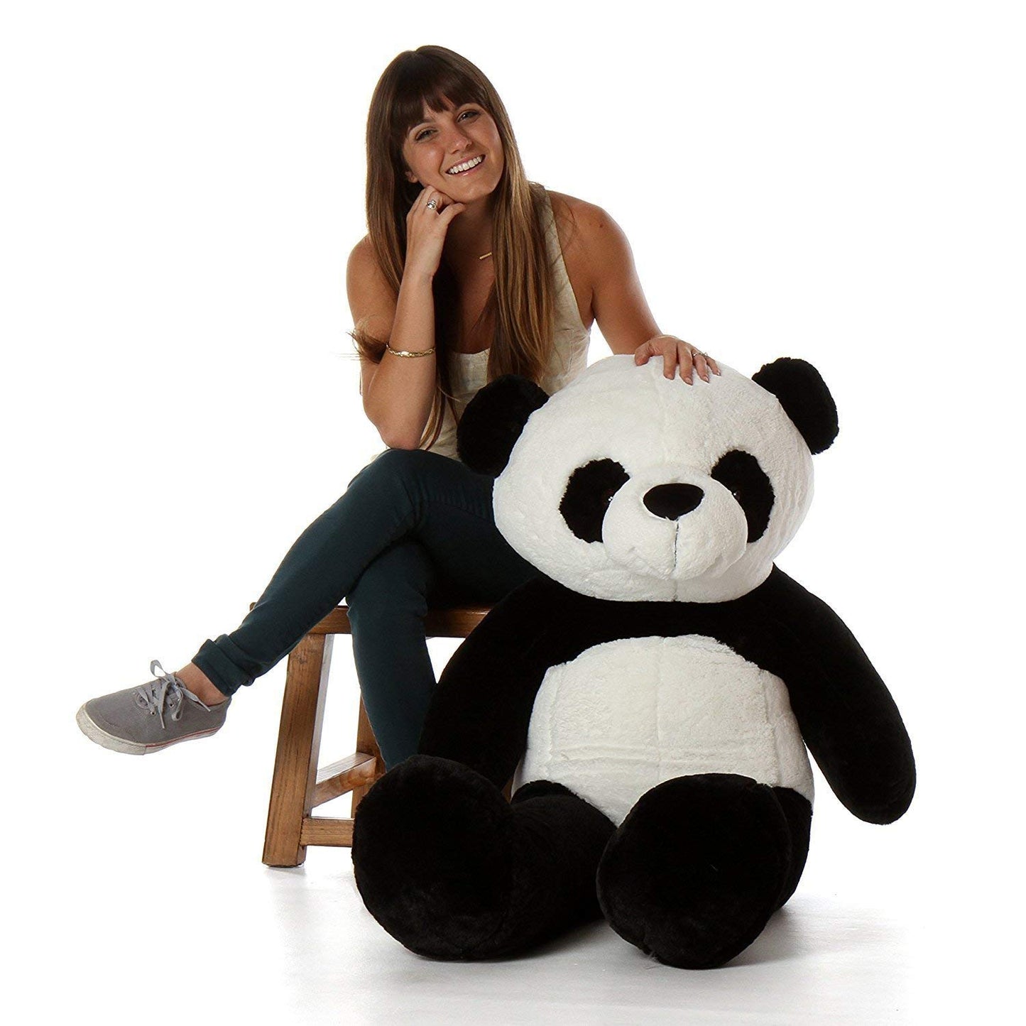 Minitrees Soft Plush Fabric 3 Feet Cute Panda Teddy Bear Cute Soft Toy- 90 cm