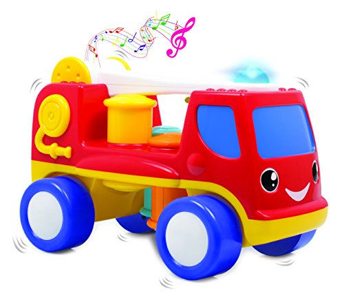 Giggles Peg Basher Fire Engine