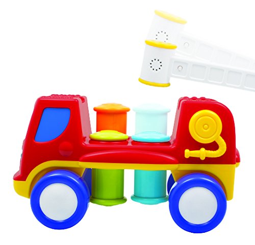 Giggles Peg Basher Fire Engine