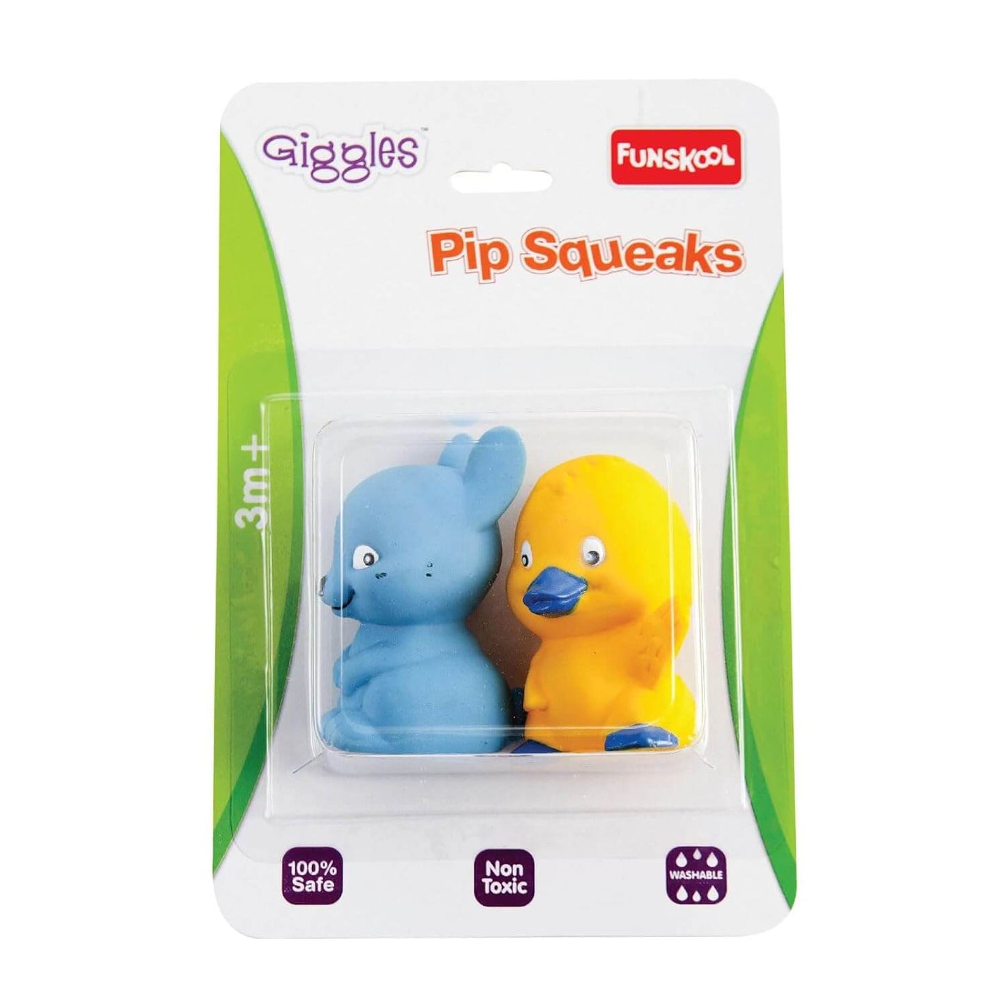 Funskool Pip Squeaks, Colors May Vary (Pack of Any 2 Piece)