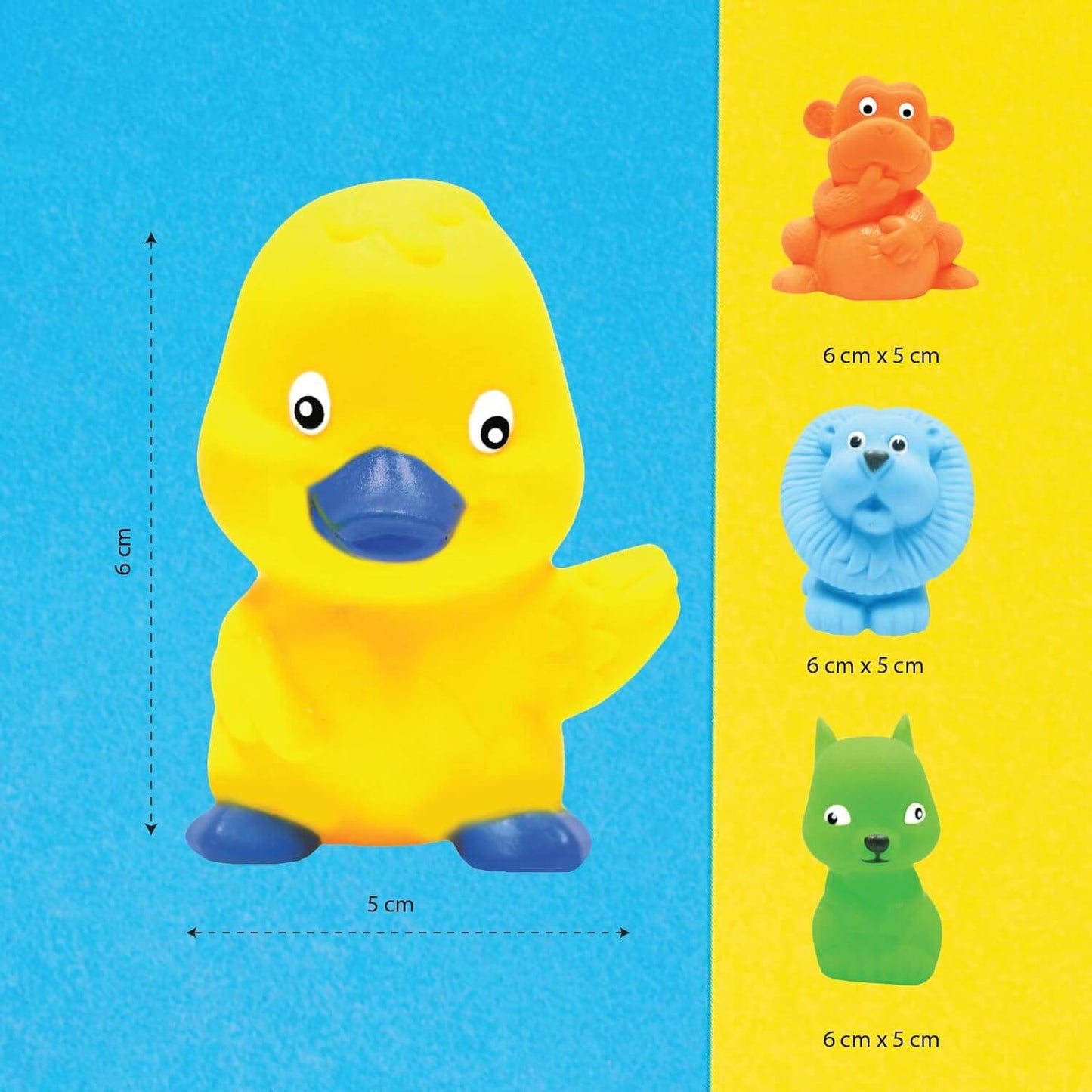Funskool Pip Squeaks, Colors May Vary (Pack of Any 2 Piece)