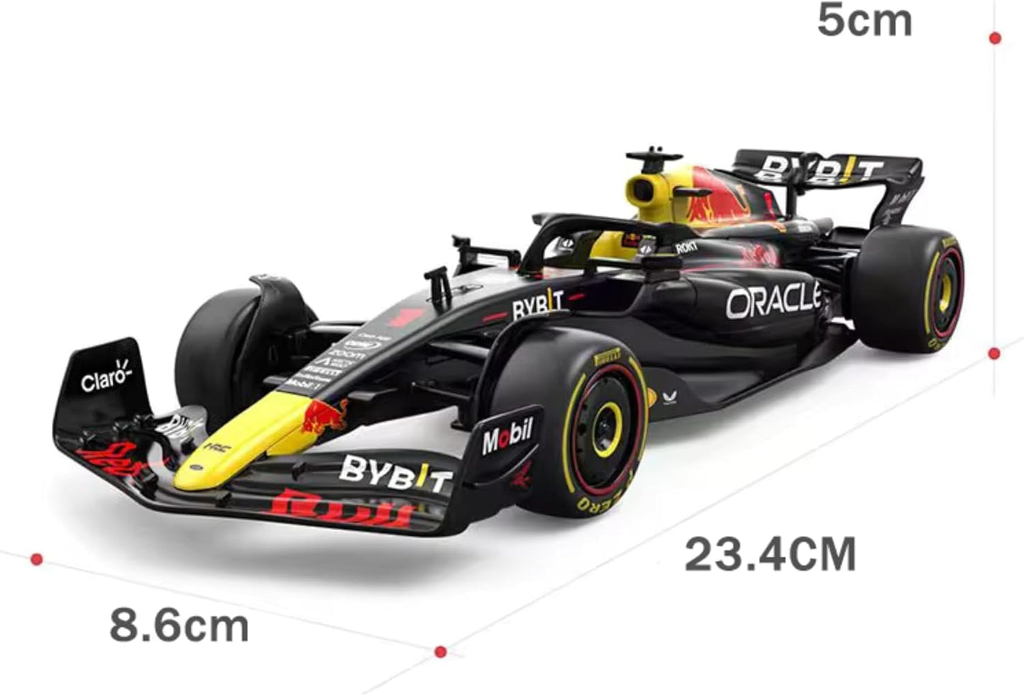 Red Bull F1 MMCL36 1:24 scale official scale model car in Formula 1, officially licensed metal replica.