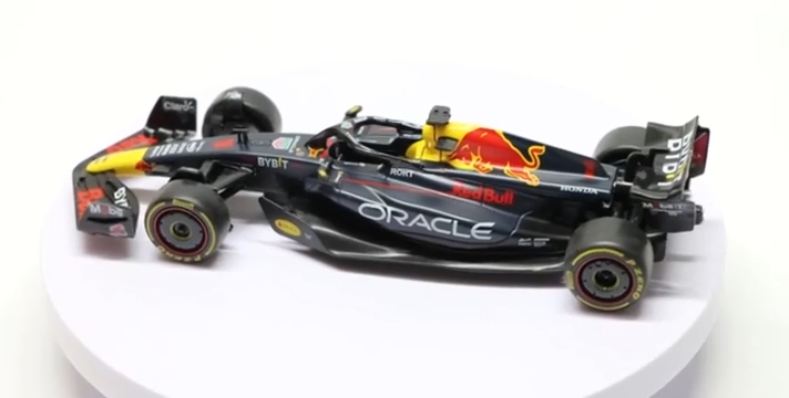 Red Bull F1 MMCL36 1:24 scale official scale model car in Formula 1, officially licensed metal replica.
