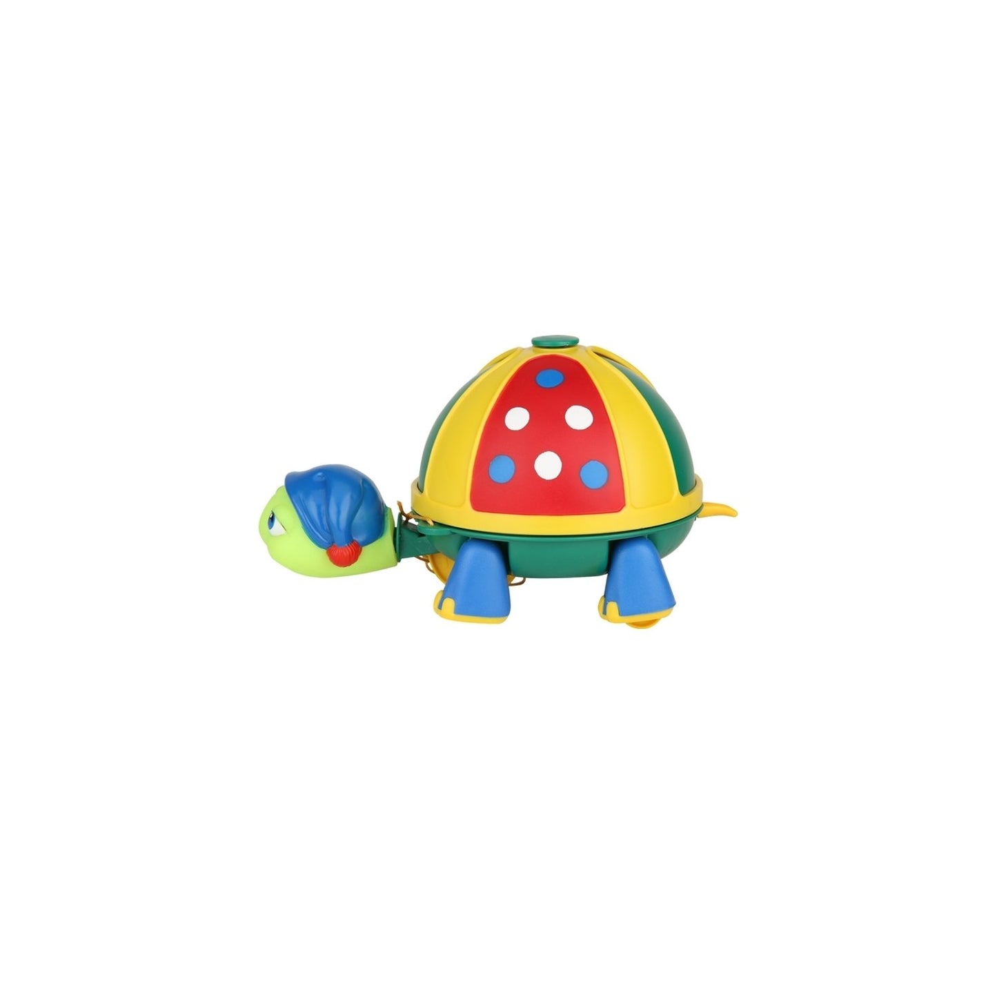 Funskool Giggles - Roly Poly Turtle , Pull along toy, Encourages walking, Rattling sound,Multicolour, 12 months & above, Infant and Preschool Toys