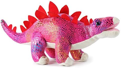Plush Dinosaur Stuffed Animal Set of 4 Soft Dinosaur Toys for Boys and Girls, 12 Inches Each Stuffed Dinosaur Set Includes Tyrannosaurus Rex, Brachiosaurus, Stegosaurus and Triceratops Dinosaurs