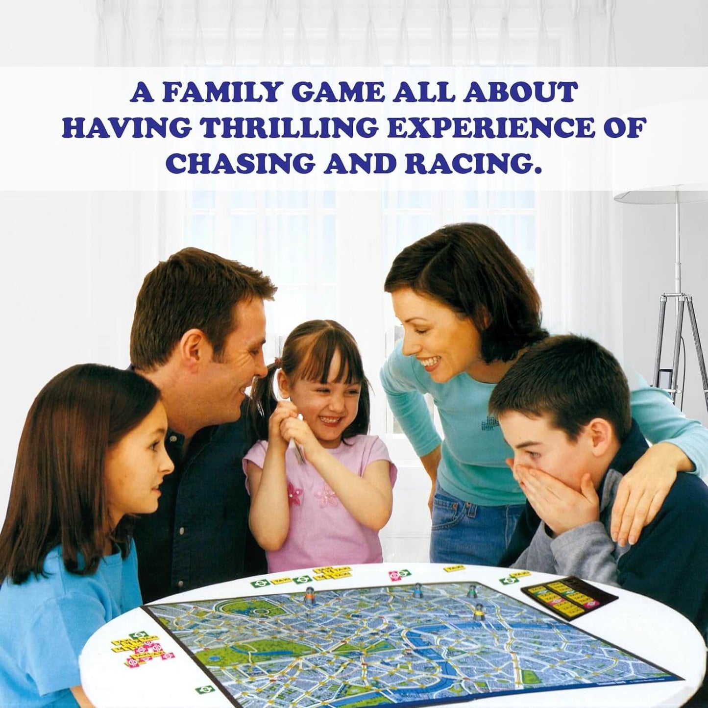 Funskool Scotland Yard, A Compelling Detective Game, Strategy Game, Board Game for Kids, Adults, Educational, 3 to 6 Players, Family Fun, Activity Toy for Childrens, Gift Set for Kid, Ages 7+ Years