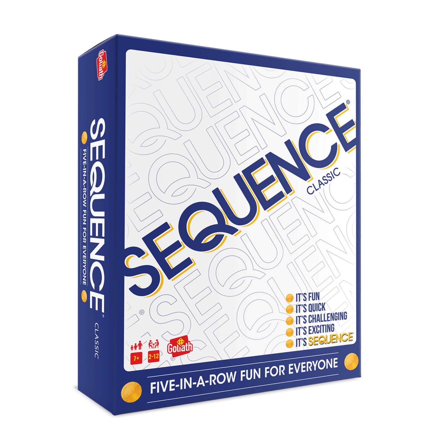 Funskool The Original Sequence, Strategy Game, Card Game, Board Game for Kids, Adults, Families, Educational, 2 to 12 Players, Family Fun, Activity Toy for Childrens, Gift Set for Kid, Ages 7+ Years