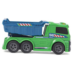 Dickie Garbage Truck Car Toy for Kids Dump Construction Vehicle Playset Realistic Design with Sound & Lights Interactive Role Play Toys Enhances Motor Skills for 3 4 5 6+