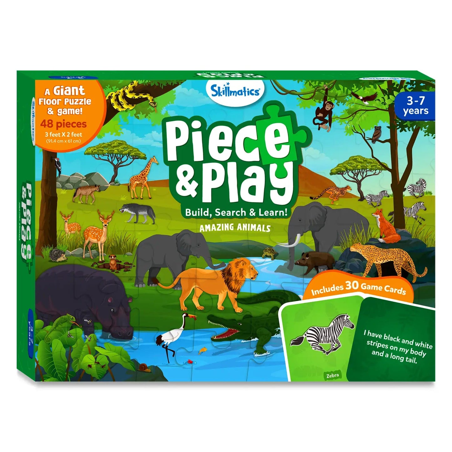 Skillmatics Piece & Play Amazing Animals