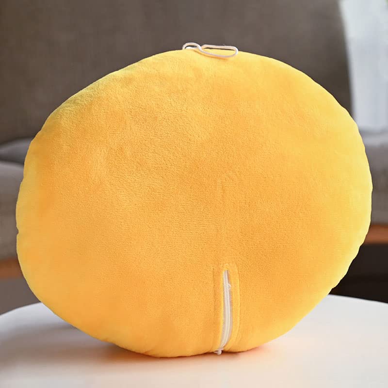 Floweraura Yellow Kisses Smiley Soft Toy Valentine's Gift for Girlfriend, Boyfriend, Husband/Wife, Girls & Boys, and Kids Birthday