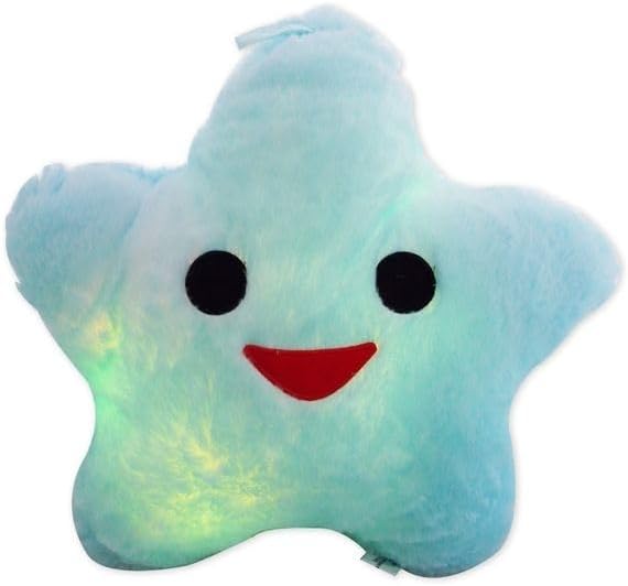 Eurowebb Star Light Cushion with LED Light Purple