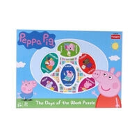 Funskool-Peppa Pig The Days of The Week,Educational,39 Pieces,Puzzle,for 3 Year Old Kids and Above,Toy