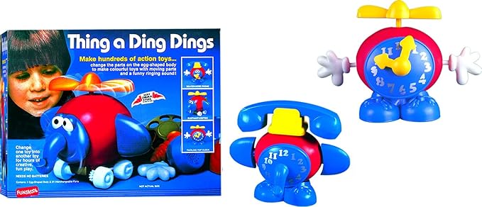 Funskool Giggles, Thing A Ding Ding , DIY activity toy, Improves creativity, 3 Years & above, Infant and Preschool Toys