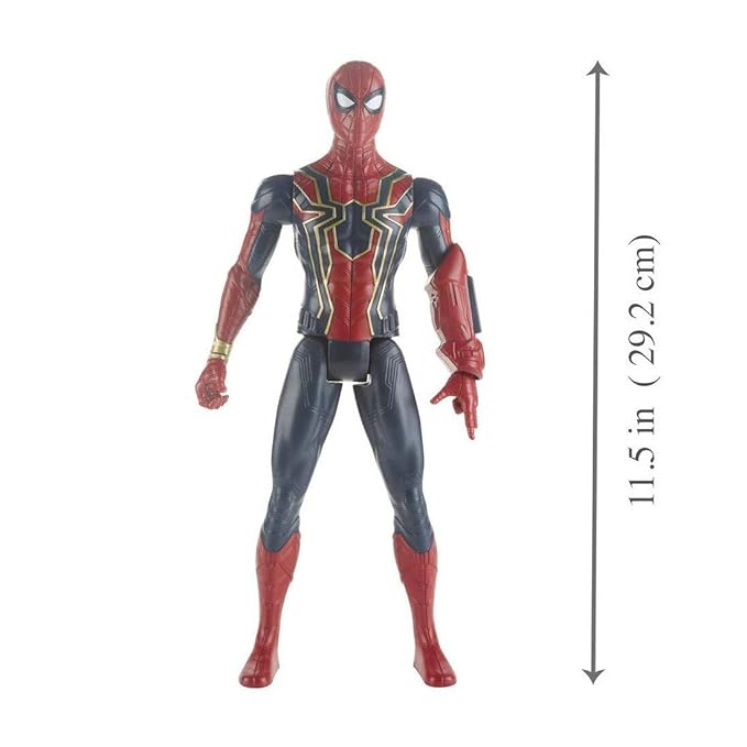 Marvel Avengers Endgame Titan Hero Series Iron Spider 12-Inch-Scale Super Hero Action Figure with Titan Hero Power Fx Port