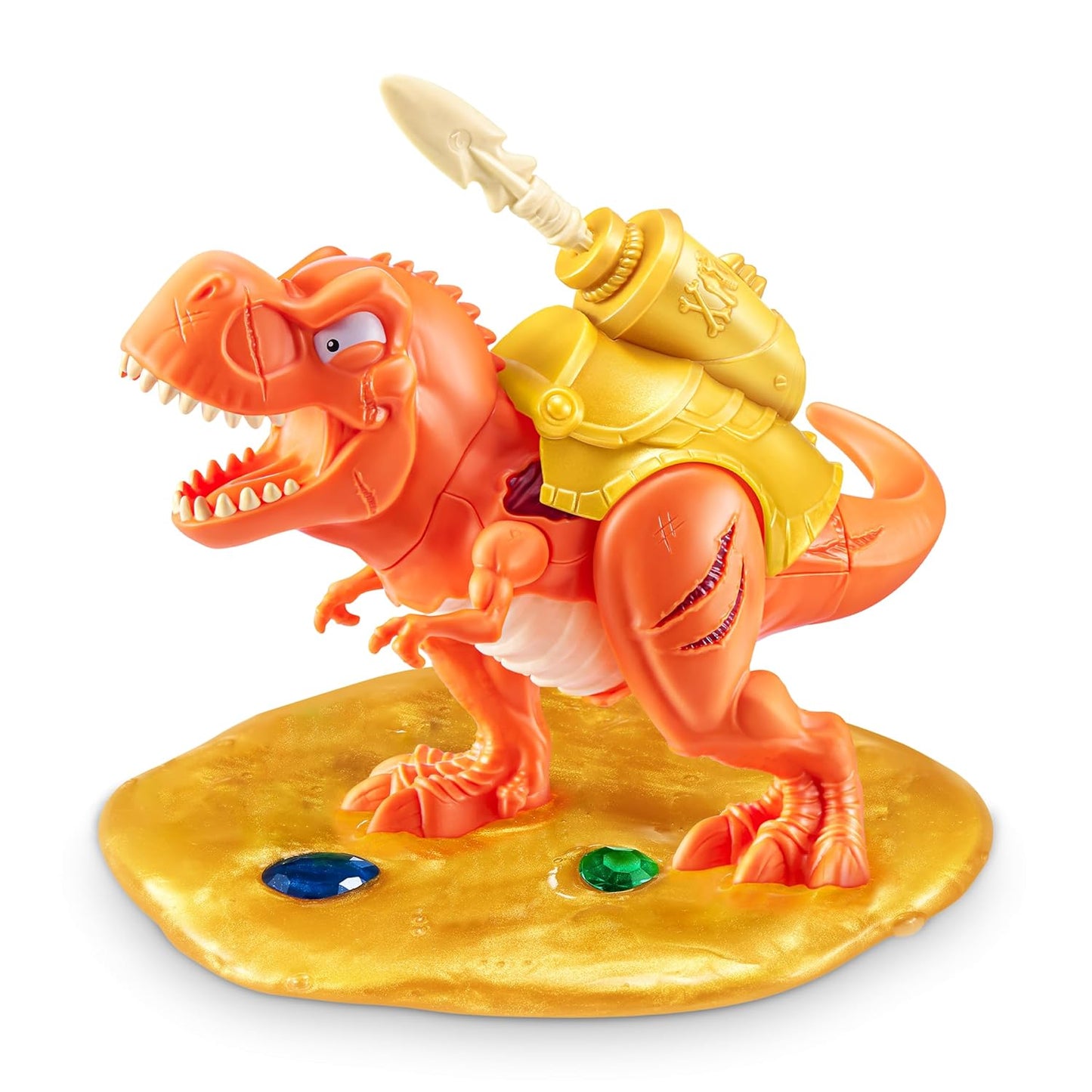 Smashers Dino Island Gold Treasure Hunt (Orange) by ZURU - Interactive Collectable Treasure Hunt Themed Toy