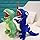 Sowlara Cute Dinosaur Stuffed Plush Animal Soft Toys,Soft Dinosaur Stuffed Plush Toys Best Gifts for Kids/Boys/Girls Birthday Gift Christmas Gift Home Decor (Purple Or Blue)