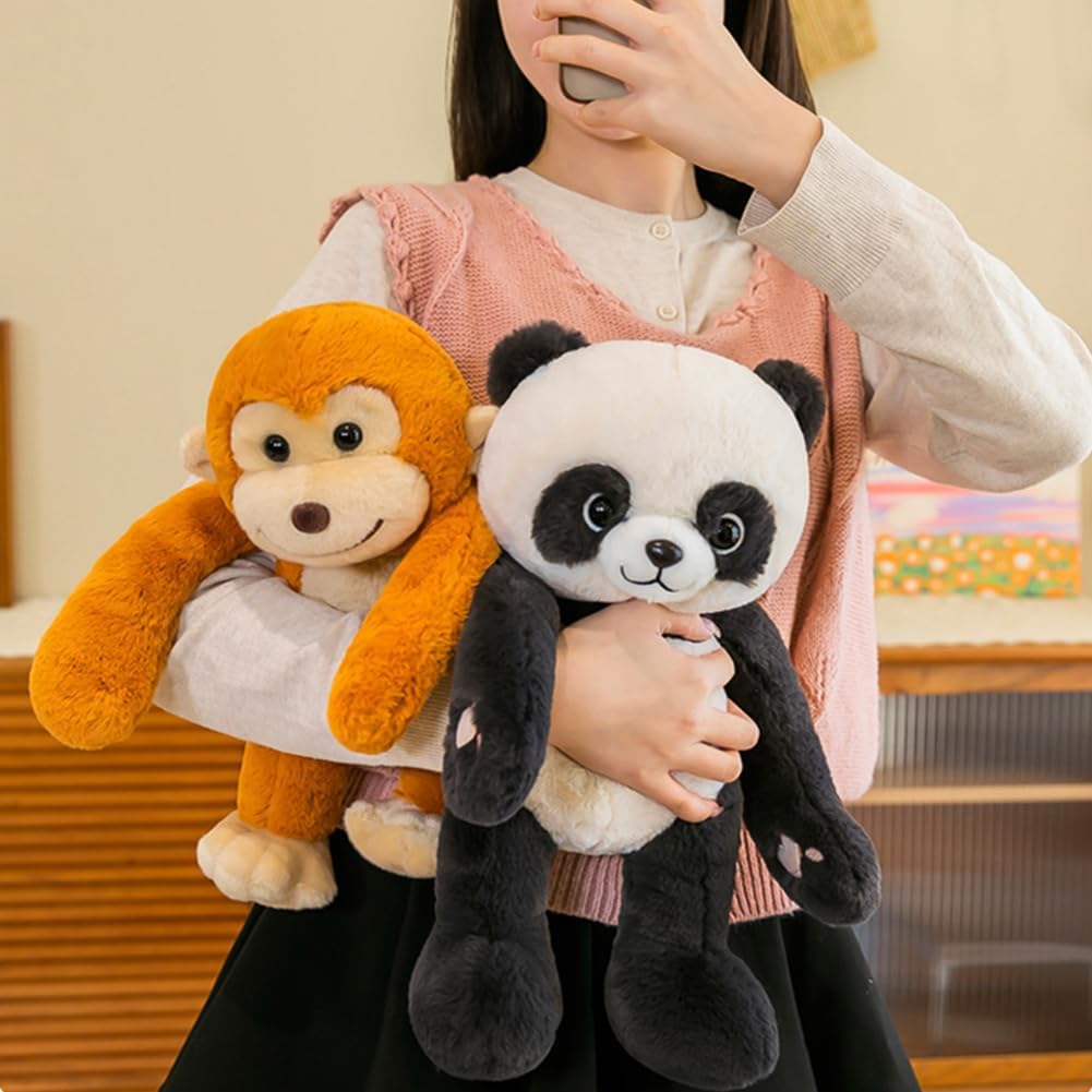 JAWSEU Dog Plush Toy, Cute Stuffed Animal Dog Plush Doll with Magnet Pillow Kawaii Stuffed Animals Soft Plush Toys Gift for Boys and Girls