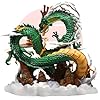 Realmkart Dragon Ball Action Figures Shenron Dragon Goku Anime Figures 22CM DBZ Goku Legendary Dragon Ball Z Figurine Statue for Anime Gift,Office Table,Study Table