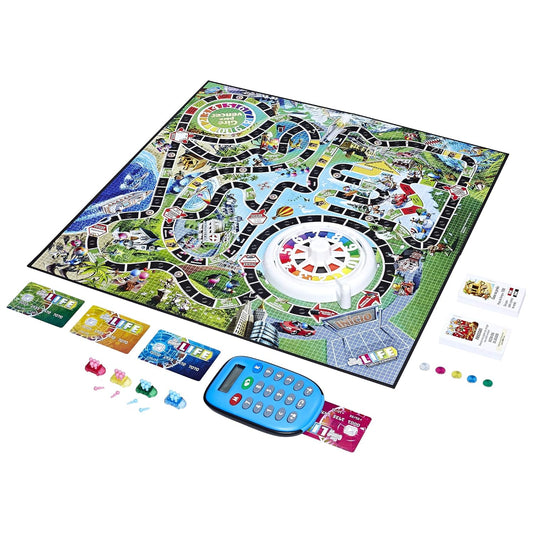Hasbro Gaming Game Of Life Electronic Banking Board Games for Kids 8Y+, Multicolour