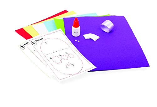 Funskool Handycrafts Felt Craft, Make Bags, Phone Sleeve, Pencil Pouch, Keyrings, Art and Craft Kit, Ages 5 Years and Above, Multicolour