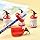 LQZ (Pack of 4) Funny Fire Extinguisher Shape Pencil Sharpener for Kids School