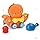 Giggles Funskool Pour & Play Octopus Bath Toy For Kids, Toy For 2 Year Kid, Perfect For Bath Time Play, Water Play, Infant And Preschool