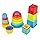 Giggles Funskool Giggles - Stacking Drums, Stacking Blocks with Animals, Helps to Sort, Stack and Nest,Infant and Preschool Toys & - Stack N Nest Toy,Multicolour 3 in 1 Gift Set,Develops Motor Skills