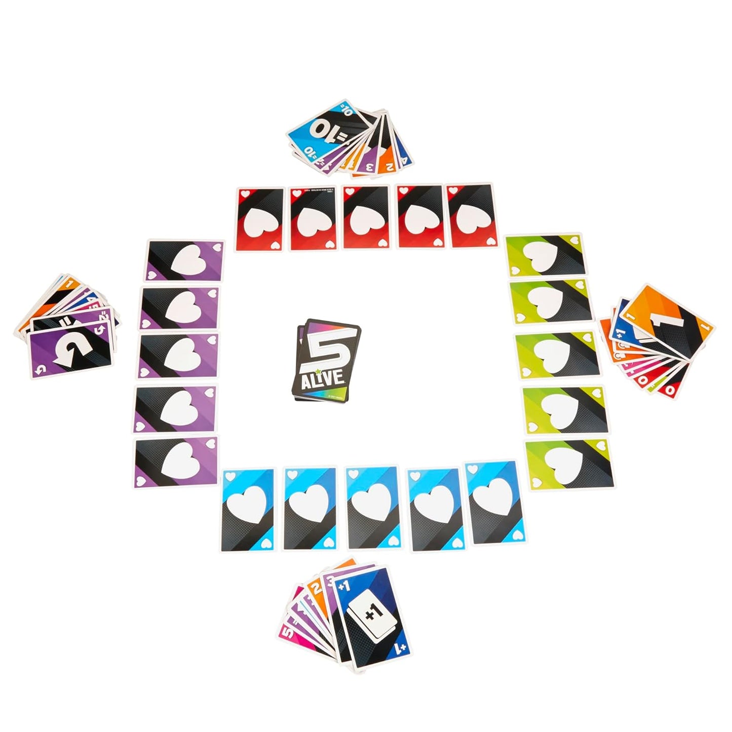 Hasbro Gaming 5 Alive Card Game, Fast-Paced Kids Game, Easy to Learn, Fun Family Game