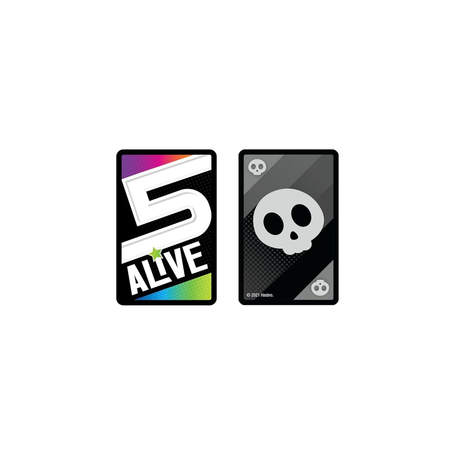 Hasbro Gaming 5 Alive Card Game, Fast-Paced Kids Game, Easy to Learn, Fun Family Game