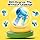 Rowan Bubble Blaster with Solution Bottle, Blue, 3Y+