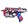 Nerf Marvel Captain America Dart Blaster, 10 Nerf Elite Darts, 8Y+