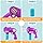 Rowan Bubble Blaster with Solution Bottle, Purple, 3Y+